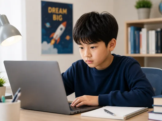 기사를 읽으며 단어 뜻을 확인하는 화면